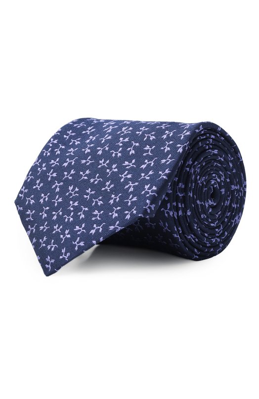 Шелковый галстук Canali 18/HJ04510 Синий 18/HJ04510