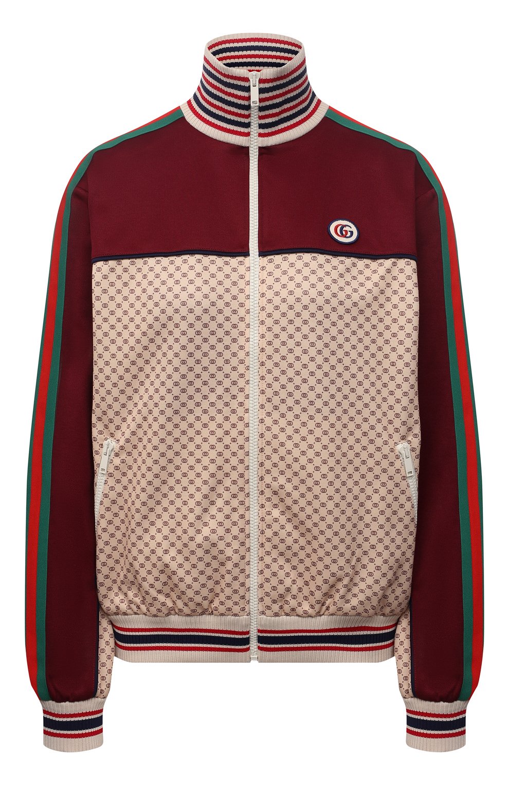 Кардиган GUCCI бежевого цвета по цене 187200 руб., арт. 655196/XJDFP, фото 1 Кардиган GUCCI, арт. 655196/XJDFP, фото 1