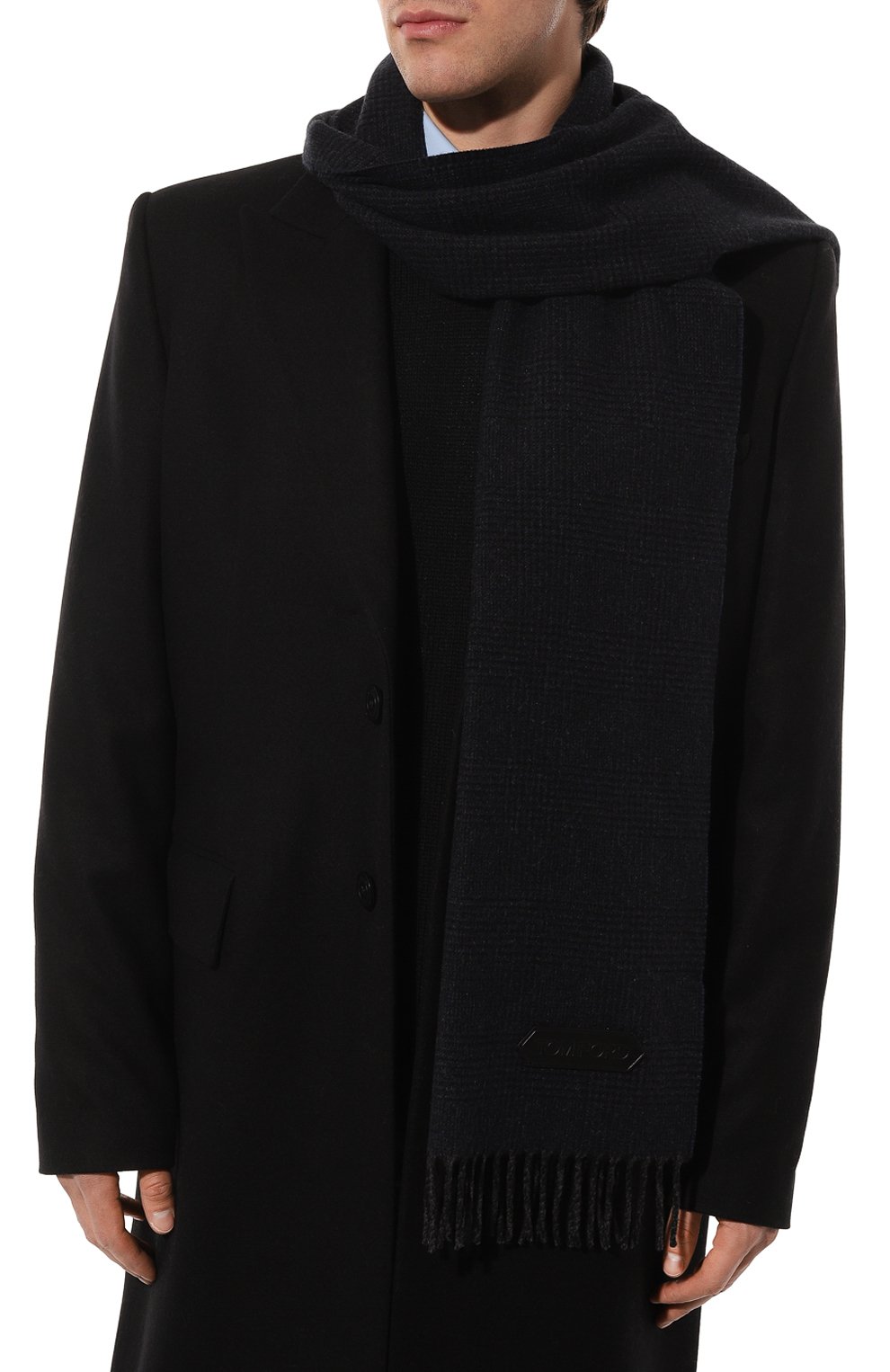 Шарф из шерсти и шелка TOM FORD, арт. 4TF138/2NBC, фото 3