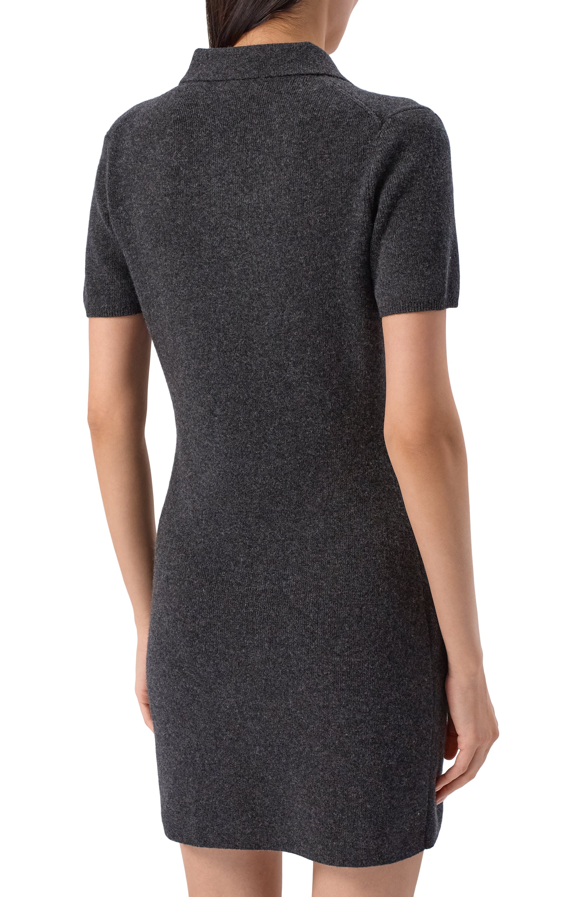 Шерстяное платье ALEXANDERWANG.T, арт. 4KC4256063/SS P0L0 DRESS WITH KNIT L0G0 PATCH, фото 3