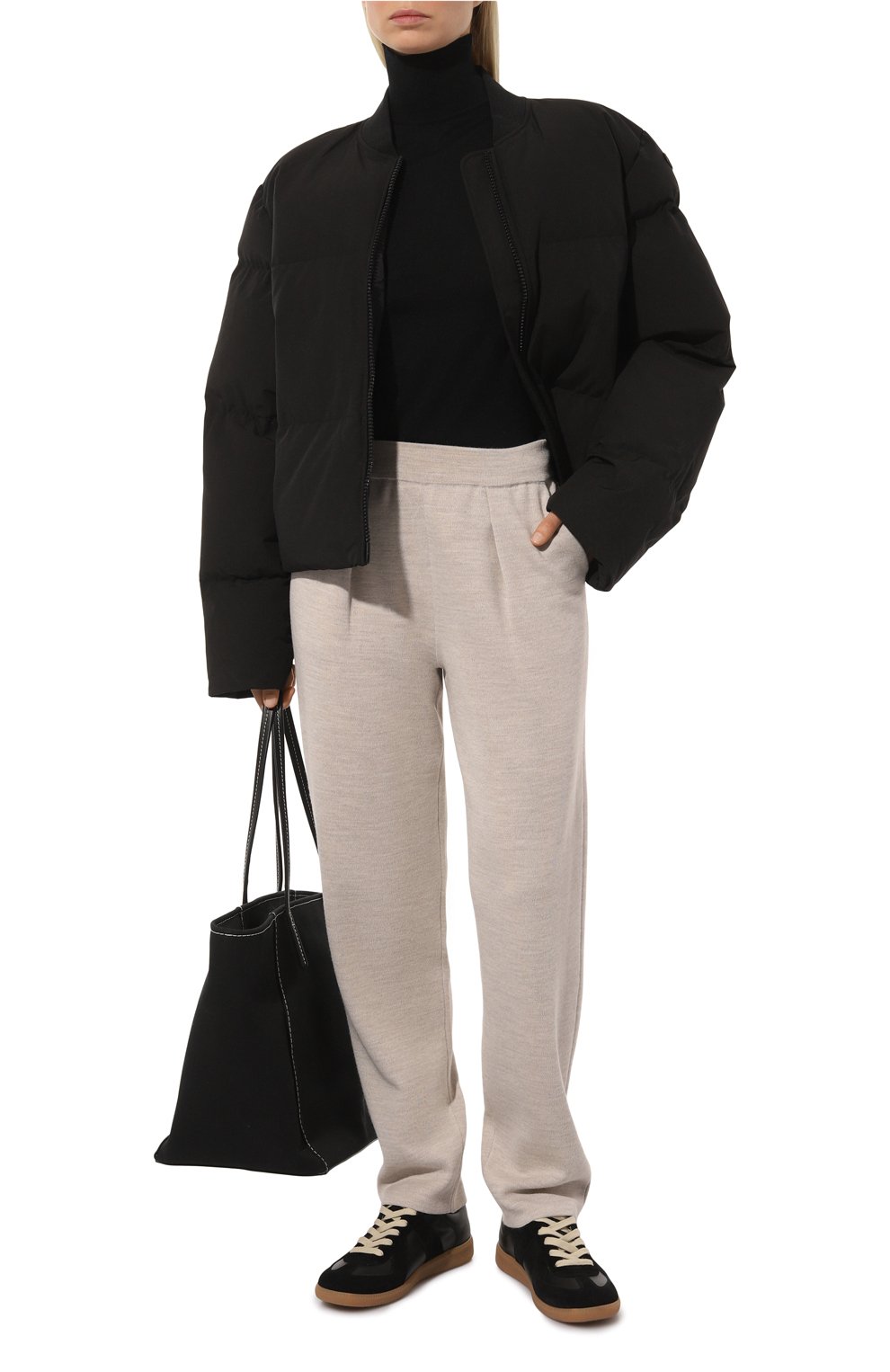 Брюки из шерсти и вискозы AND THE BRAND, арт. S24-P027-1403-102, фото 2