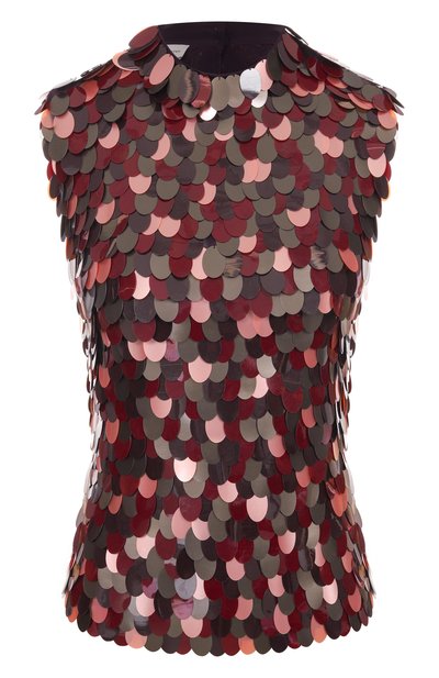 Женский топ из вискозы DRIES VAN NOTEN, арт. 252-010795-2317