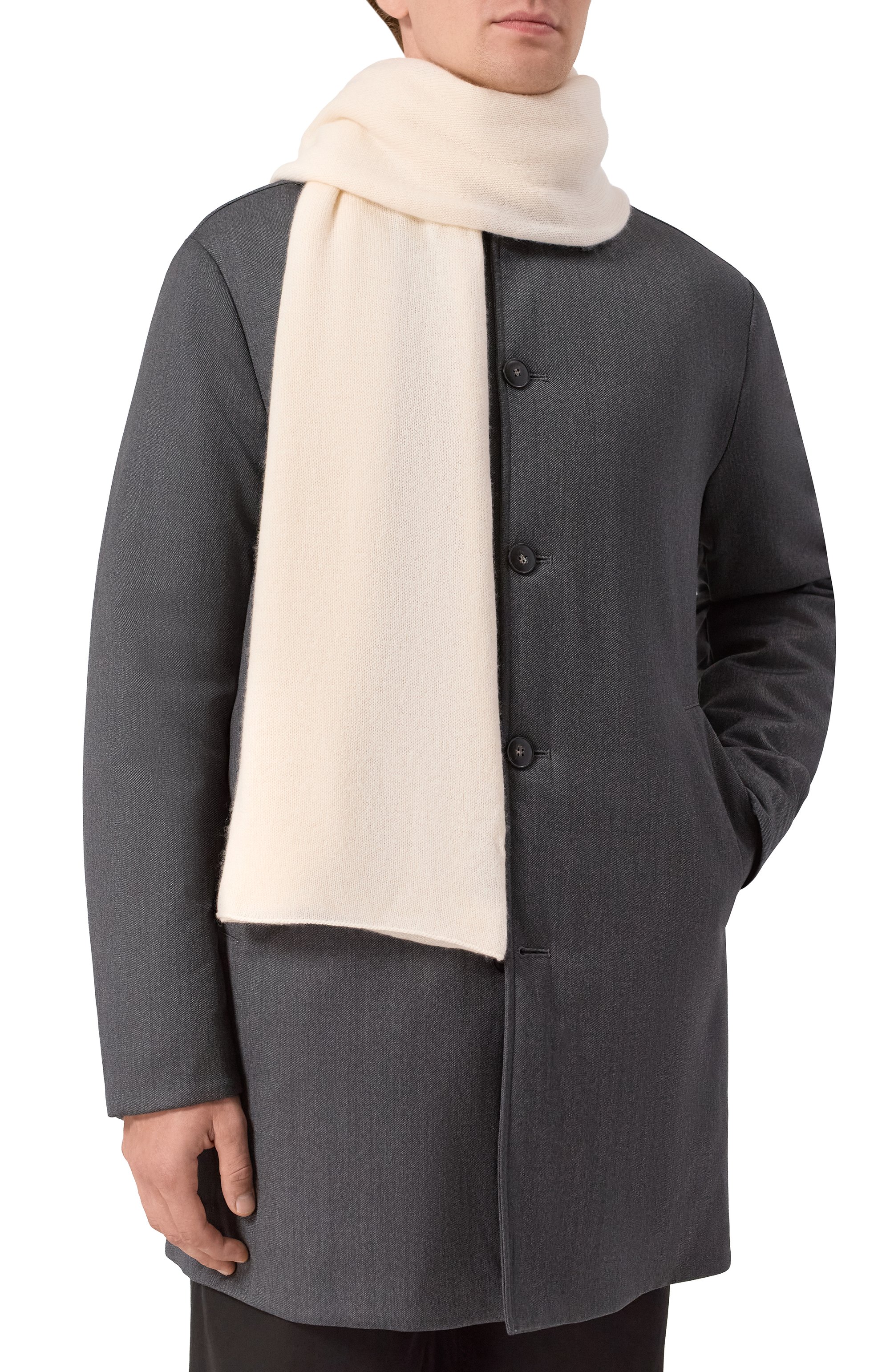 Кашемировый шарф ALLUDE, арт. 255/11241, фото 2