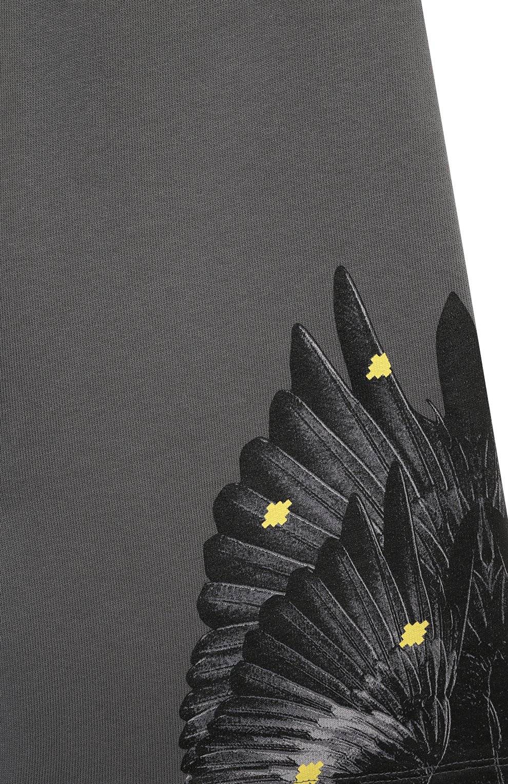 Хлопковые шорты MARCELO BURLON KIDS OF MILAN, арт. 21E/B/MB/3207/0020/2-6Y, фото 3