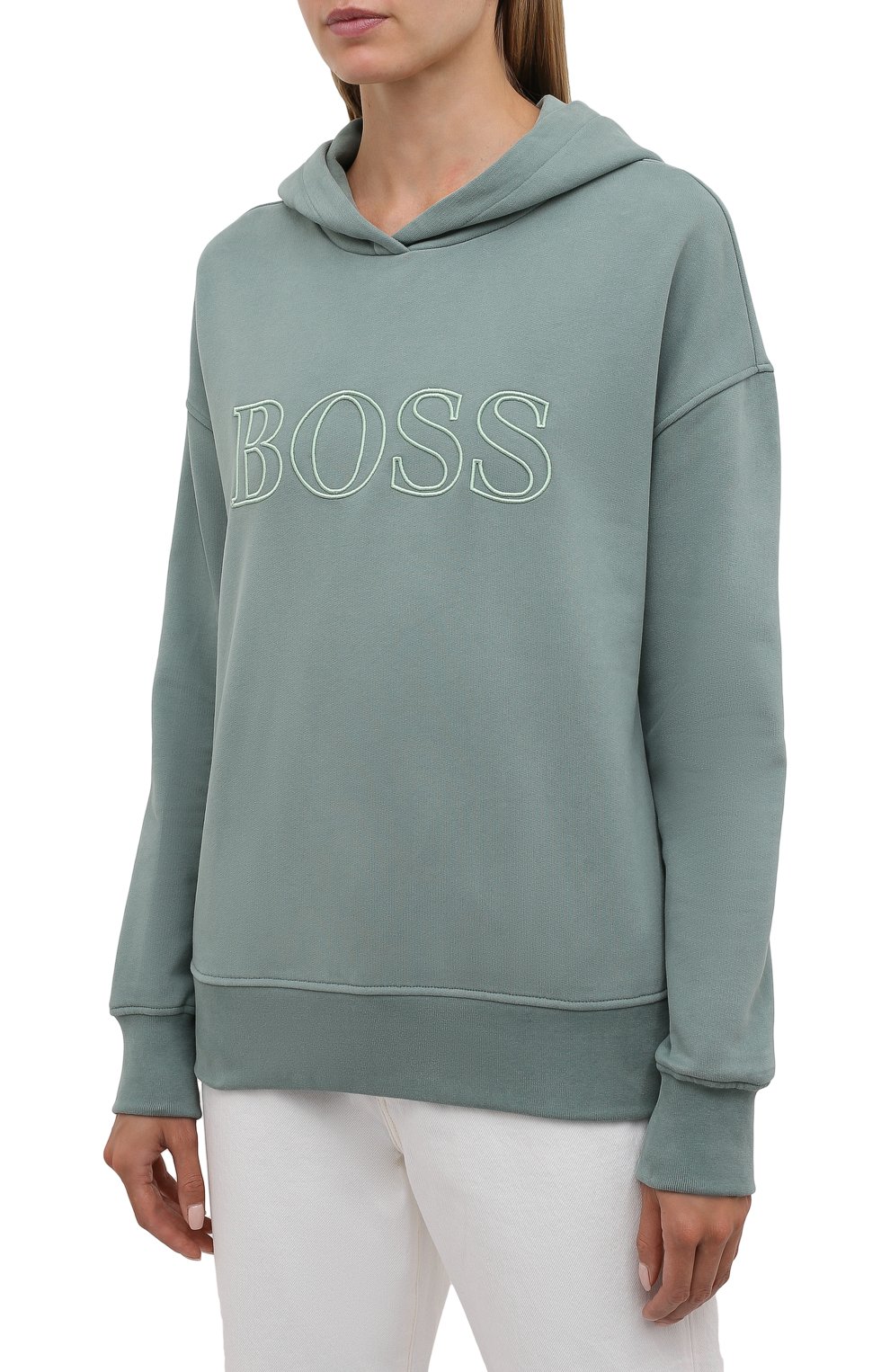 Хлопковое худи BOSS, арт. 50453414, фото 3