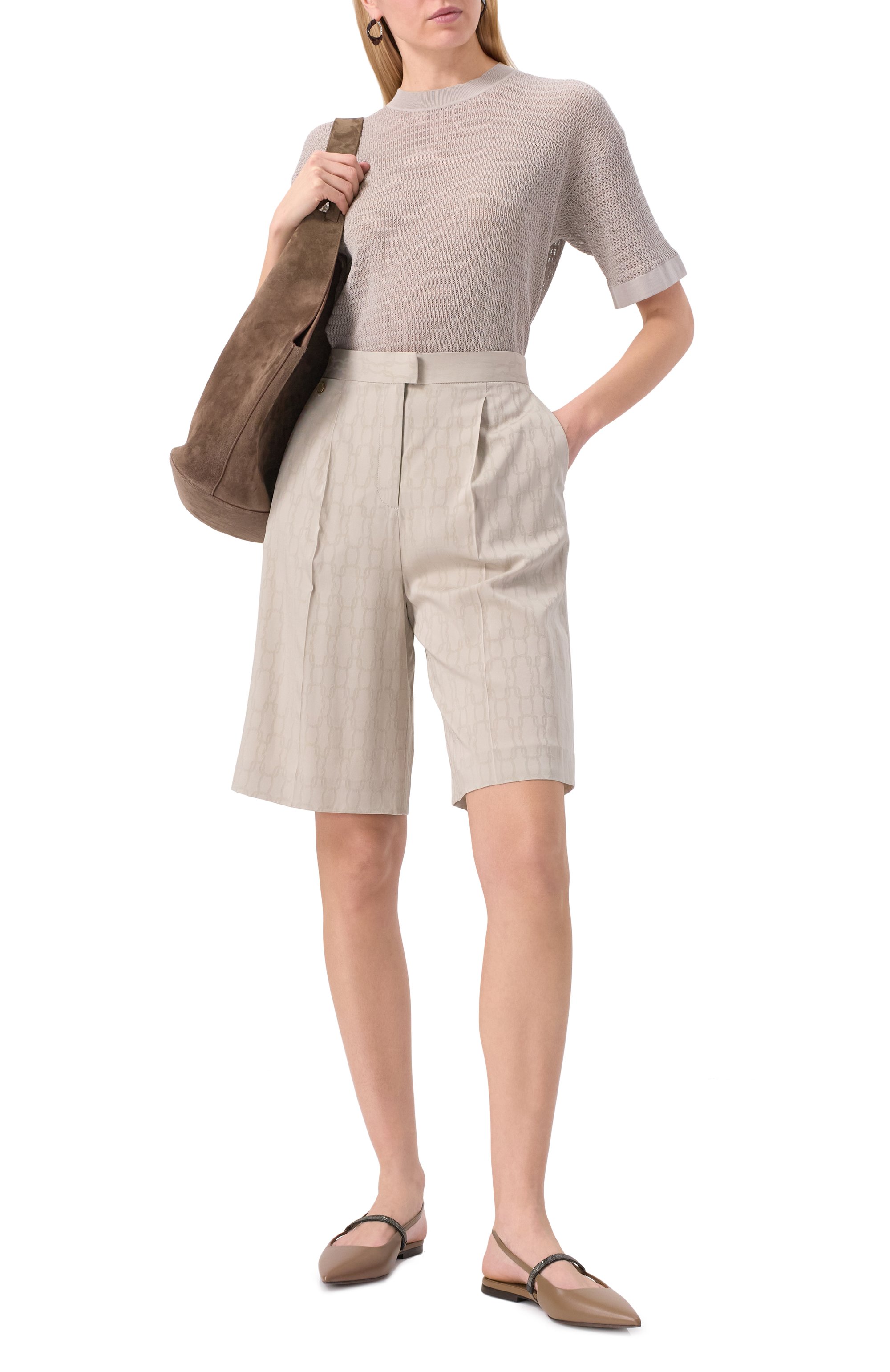 Пуловер из хлопка и шелка AGNONA, арт. K109015/6Q180M, фото 2