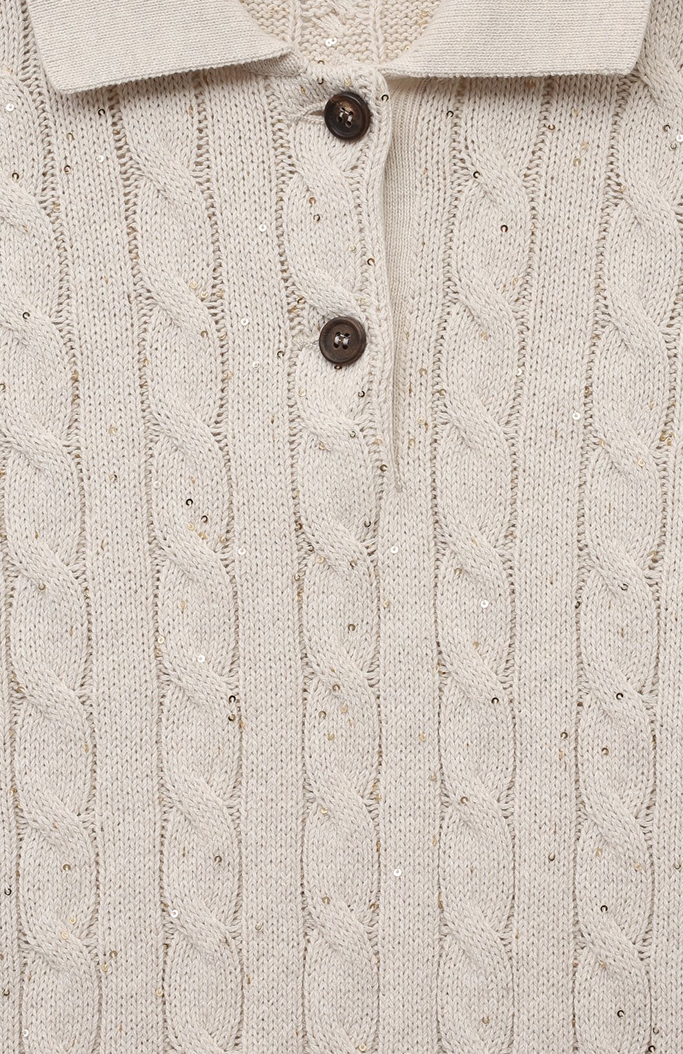 Хлопковый пуловер BRUNELLO CUCINELLI, арт. BDVM75905B, фото 3