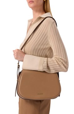 Женская сумка lydia MICHAEL MICHAEL KORS бежевого цвета, арт. 30R5GL0M2L | Фото 2 (Материал: Натуральная кожа; Размер: medium)
