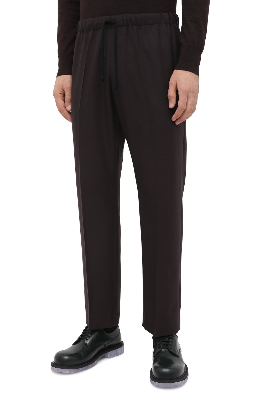 Шерстяные брюки DRIES VAN NOTEN, арт. 202-20939-1224, фото 4