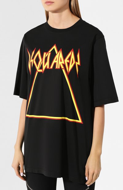 Хлопковая футболка DSQUARED2, арт. S72GD0171/S22427, фото 3