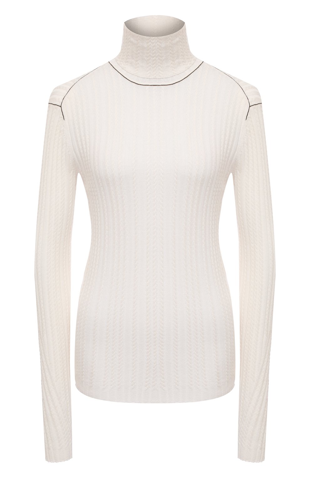 Водолазка из шерсти и шелка CHLOÉ, арт. CHC20WMP06520, фото 1