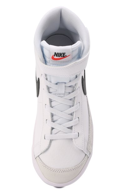 Высокие кожаные кеды NIKE, арт. DA4087-100, фото 4