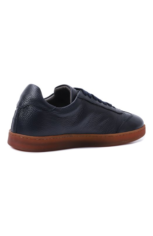 Кожаные кеды Corneliani 25TM60-2520910 Синий  25TM60-2520910 Фото 5