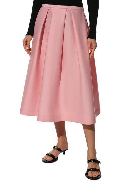 Юбка из шерсти и шелка TOTEME, арт. 221-319-714, фото 3