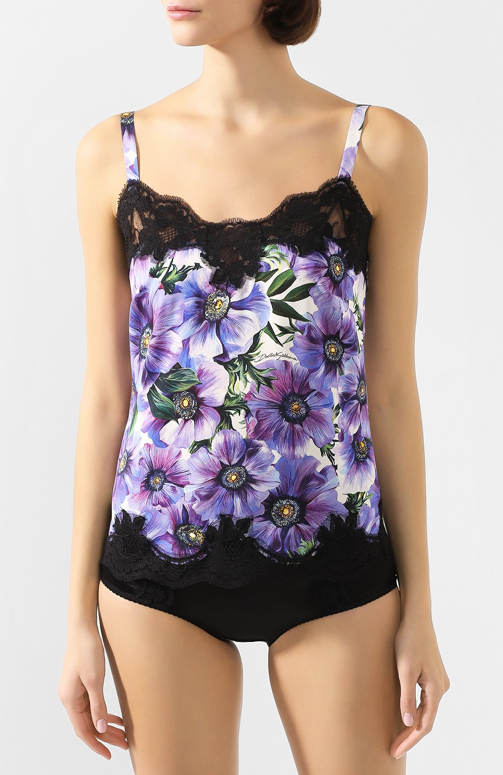 Шелковая майка DOLCE & GABBANA, арт. 07A00T/FSAZ0, фото 3