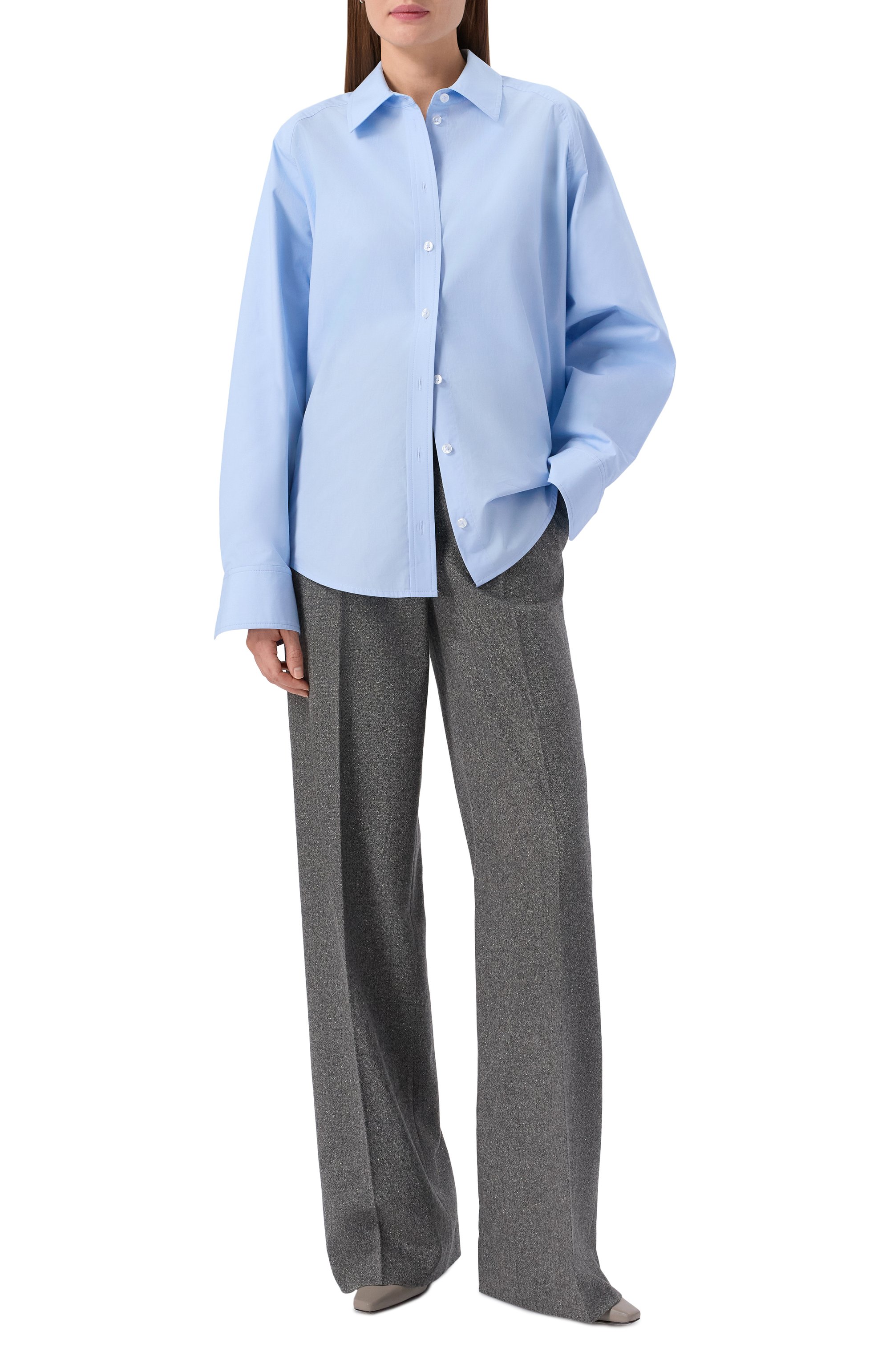 Брюки из шерсти и шелка ICEBERG, арт. B081/3080, фото 2