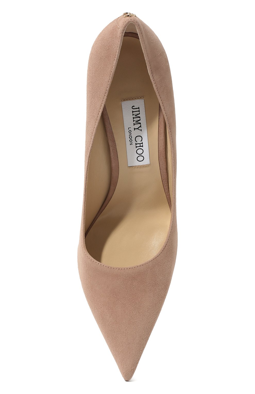 Замшевые туфли love 85 JIMMY CHOO, арт. LOVE85BWJ, фото 6