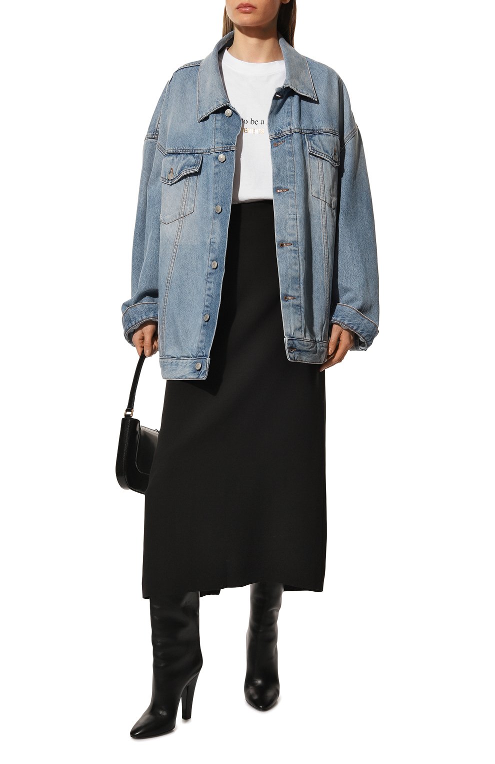 Хлопковая футболка VETEMENTS, арт. UA53TR400W, фото 2