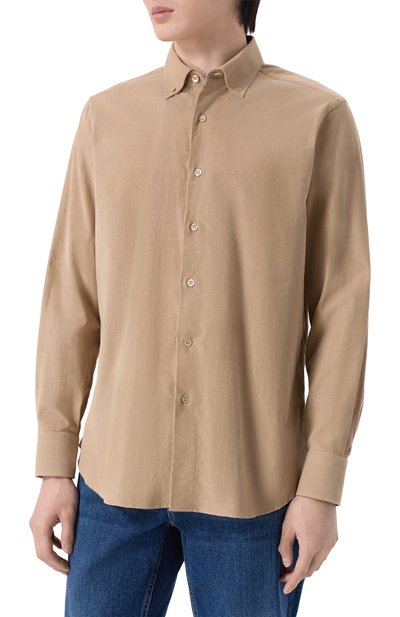 Хлопковая рубашка MVST, арт. M0RBIDA/PB/SP0RT/620-C0RDUR0Y, фото 3