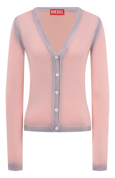 Женский кардиган из вискозы и хлопка m-vitta DIESEL, арт. A18877/0NKCM