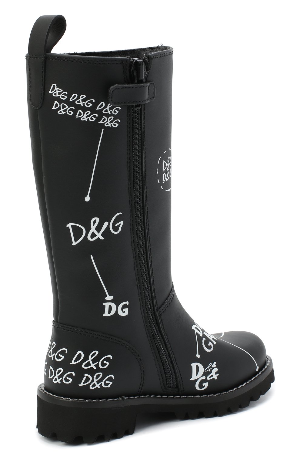 Кожаные сапоги DOLCE & GABBANA, арт. D10958/AH813/37-39, фото 3