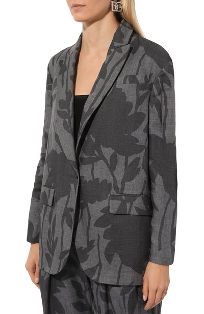 Льняной жакет BRUNELLO CUCINELLI, арт. MB6502549, фото 3