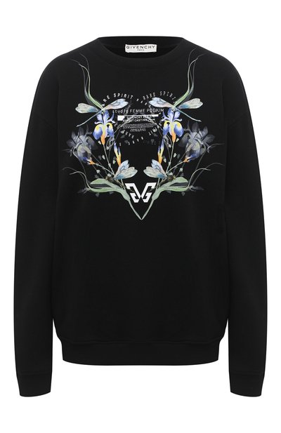 Женский хлопковый свитшот GIVENCHY, арт. BWJ0193Z3T