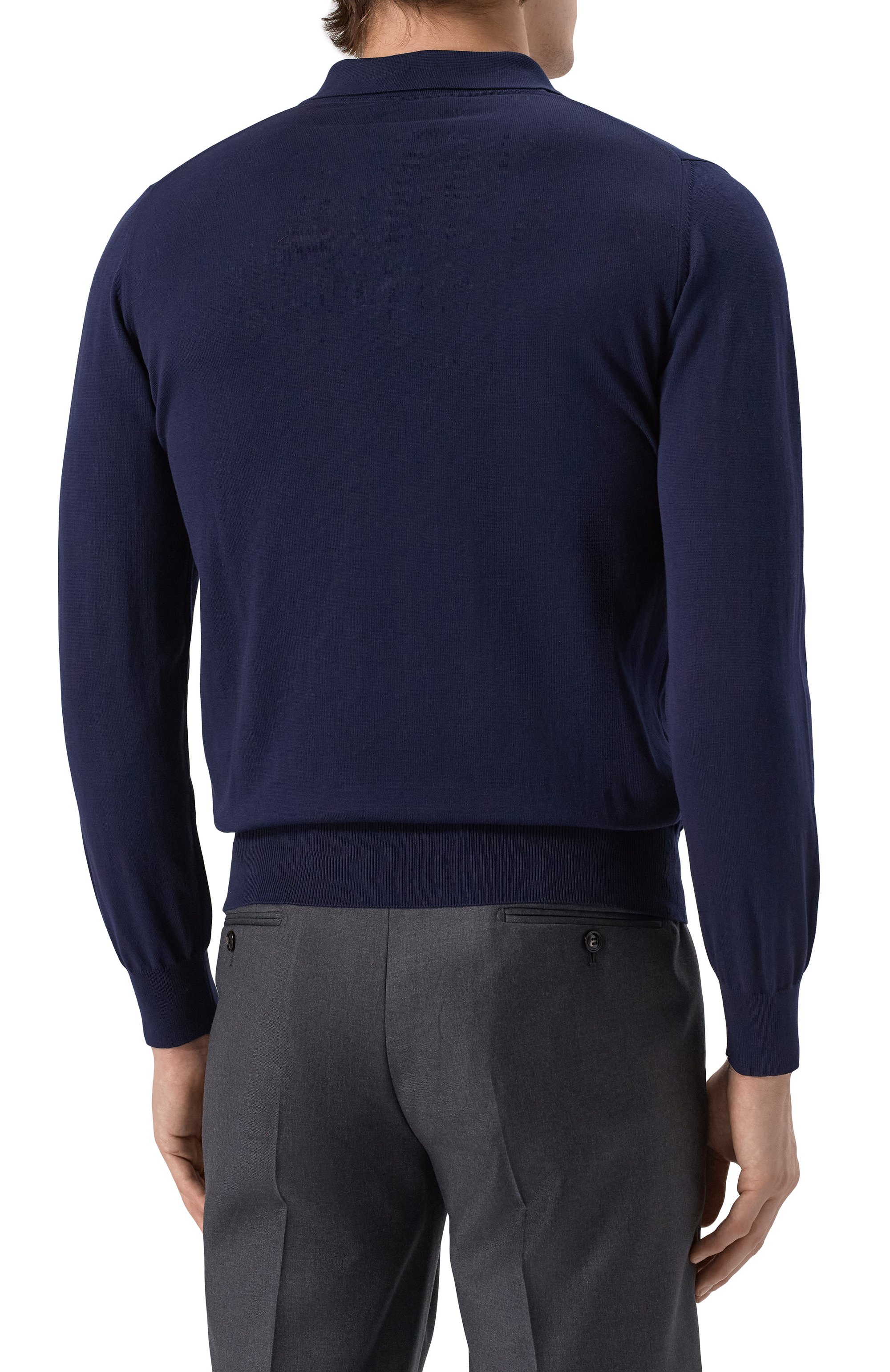 Хлопковое поло CANALI, арт. C0017/MK00145, фото 4