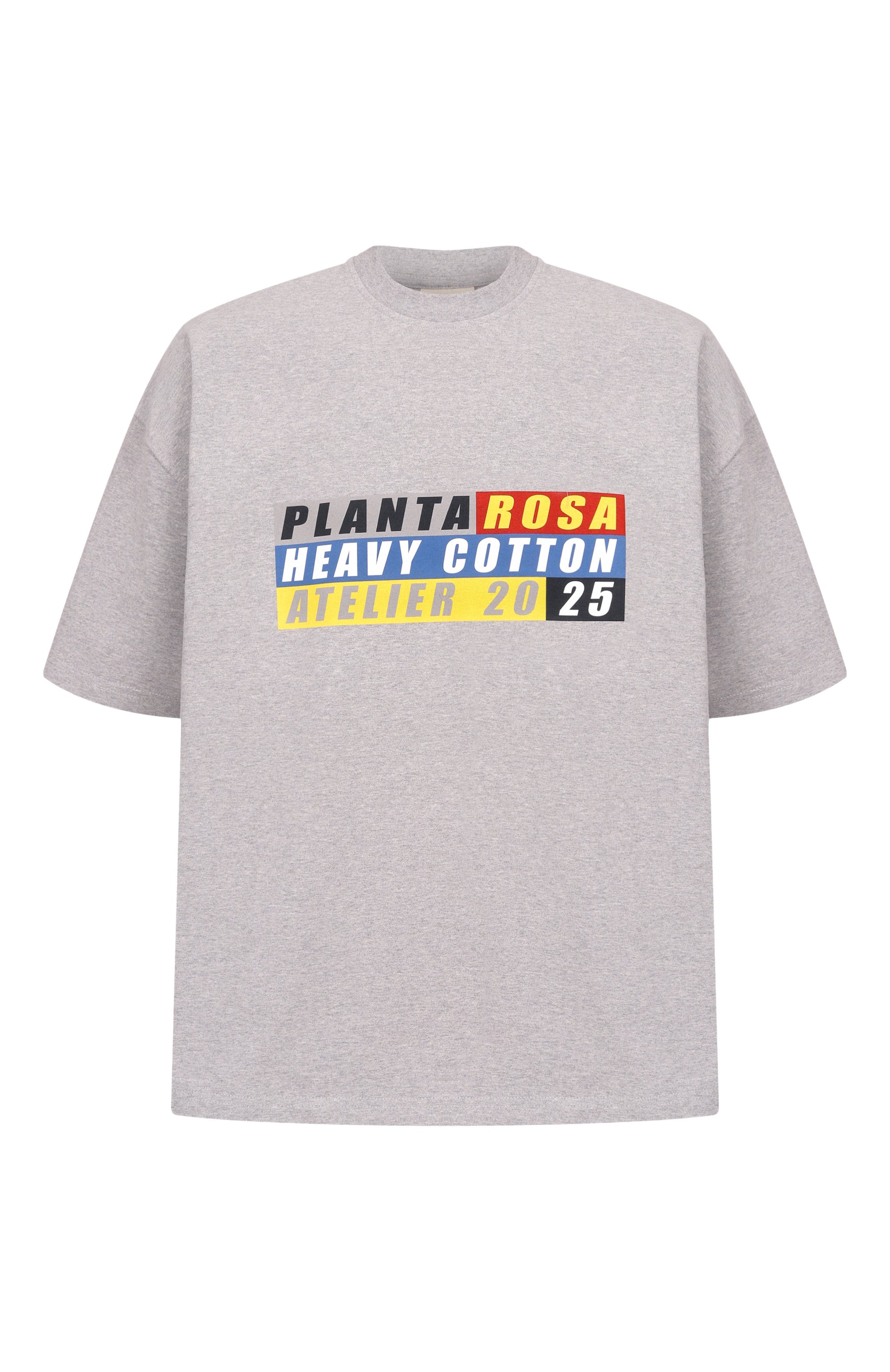 Хлопковая футболка PLANTA ROSA, арт. PR/T02/HEAVY-COTTON/300VELVET, фото 1