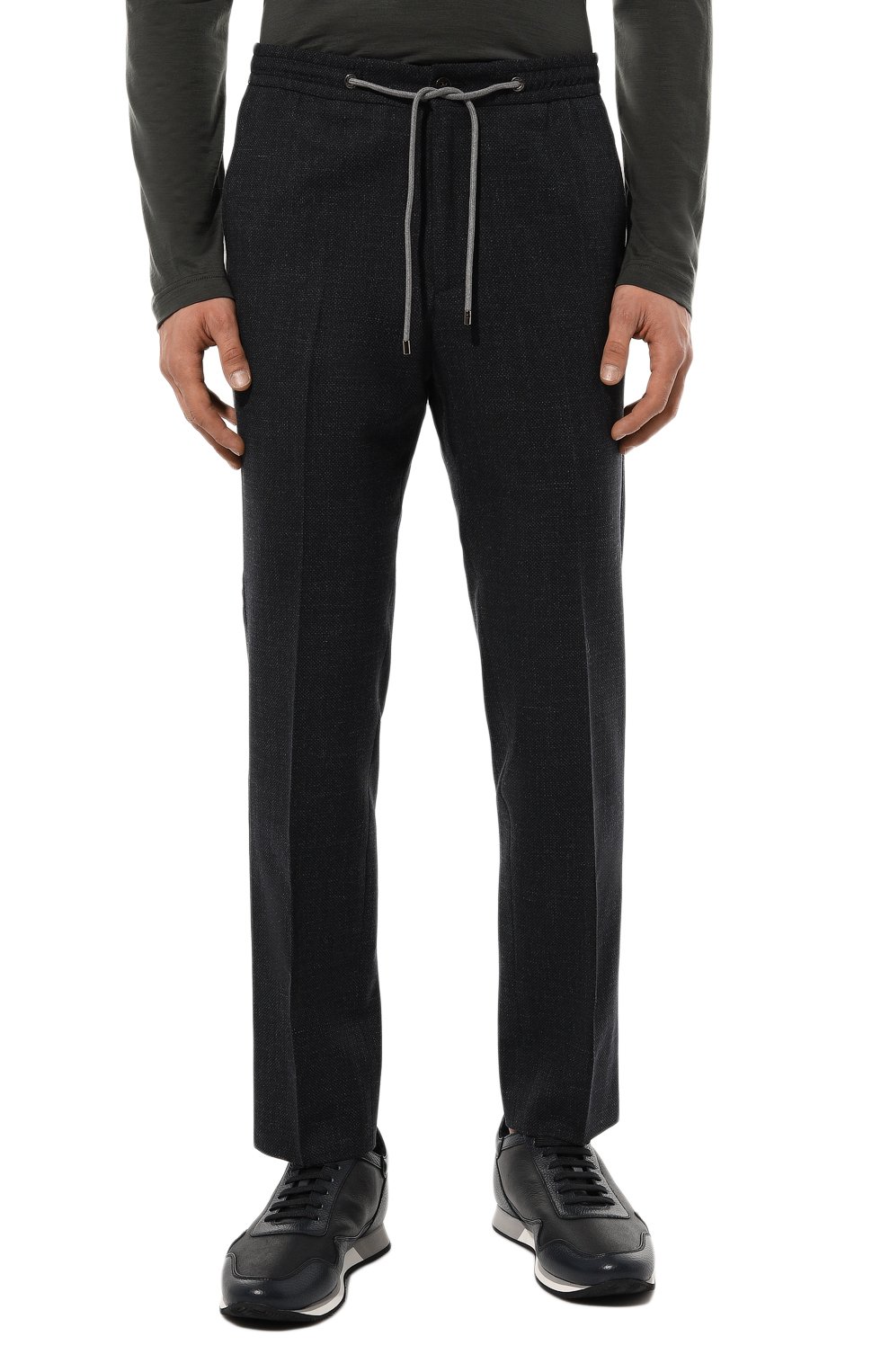 Брюки из хлопка и шерсти CORNELIANI, арт. 924L25-3817340, фото 3