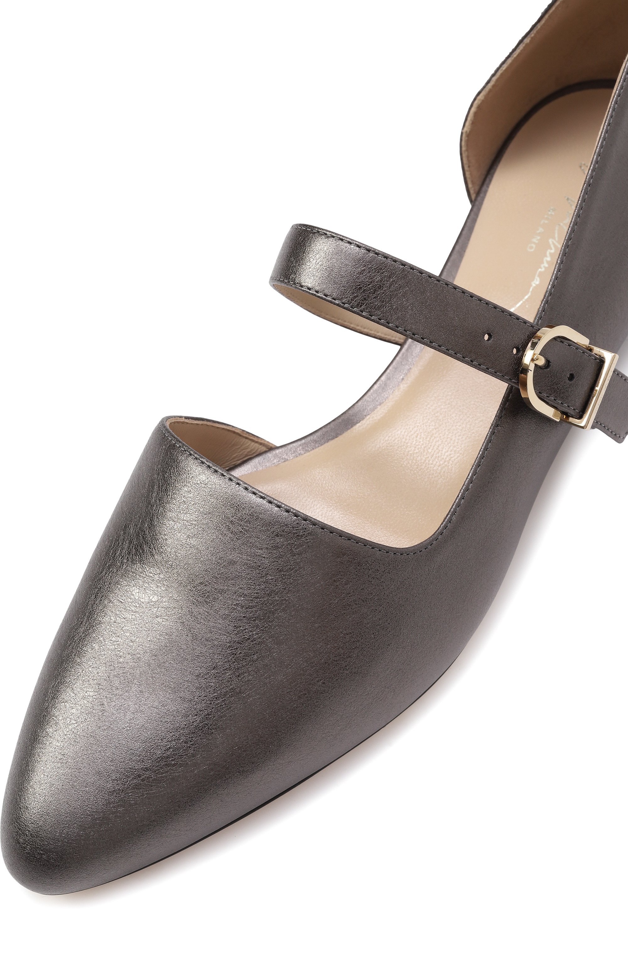 Кожаные балетки GIORGIO ARMANI, арт. X1V033/XF859, фото 7