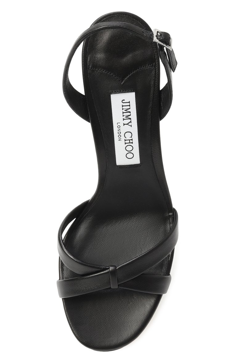 Кожаные босоножки elsy 70 JIMMY CHOO, арт. ELSY70NAP, фото 1