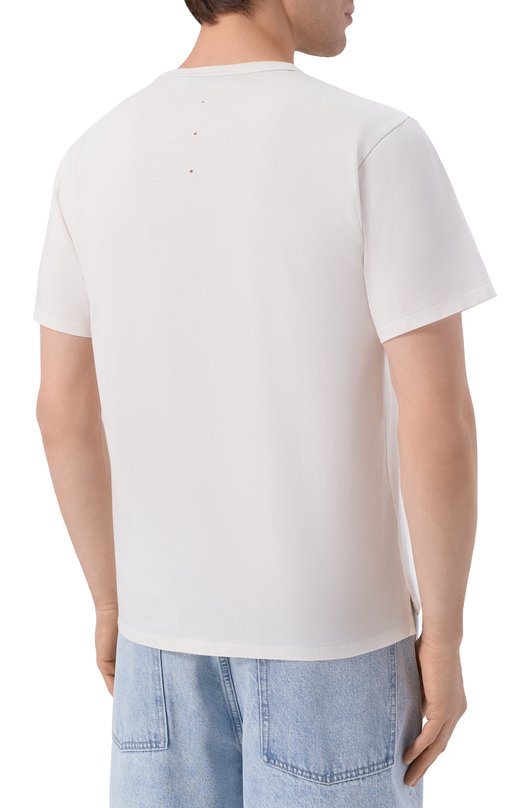 Хлопковая футболка Premiata PA1032 Белый  PA1032 Фото 4