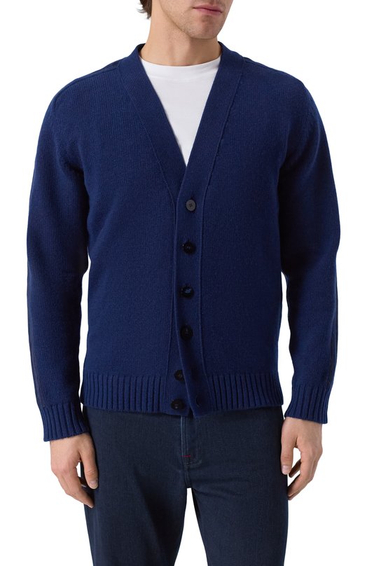 Кашемировый кардиган MVST M25.1MM.K014/K003 Синий  M25.1MM.K014/K003 Фото 3