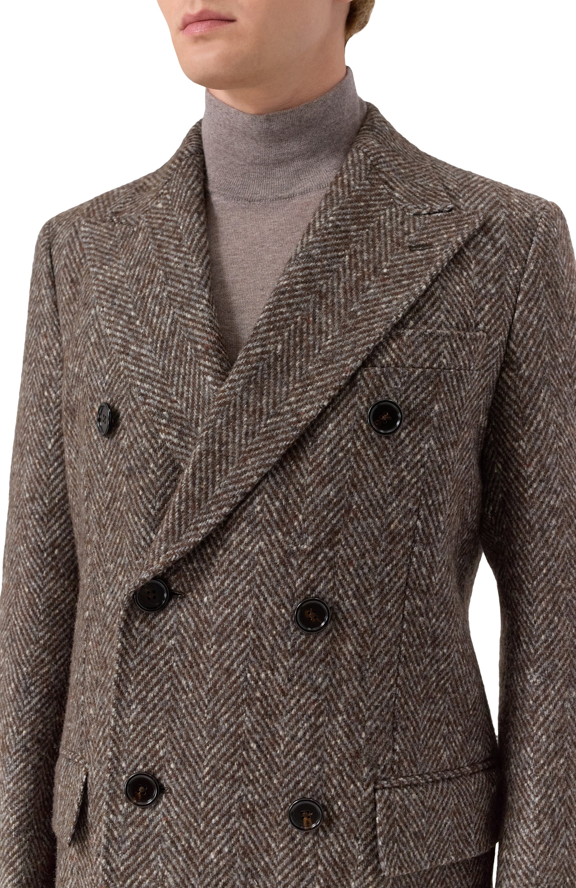 Шерстяное пальто DOLCE & GABBANA, арт. G038ZT/FC2FD, фото 5