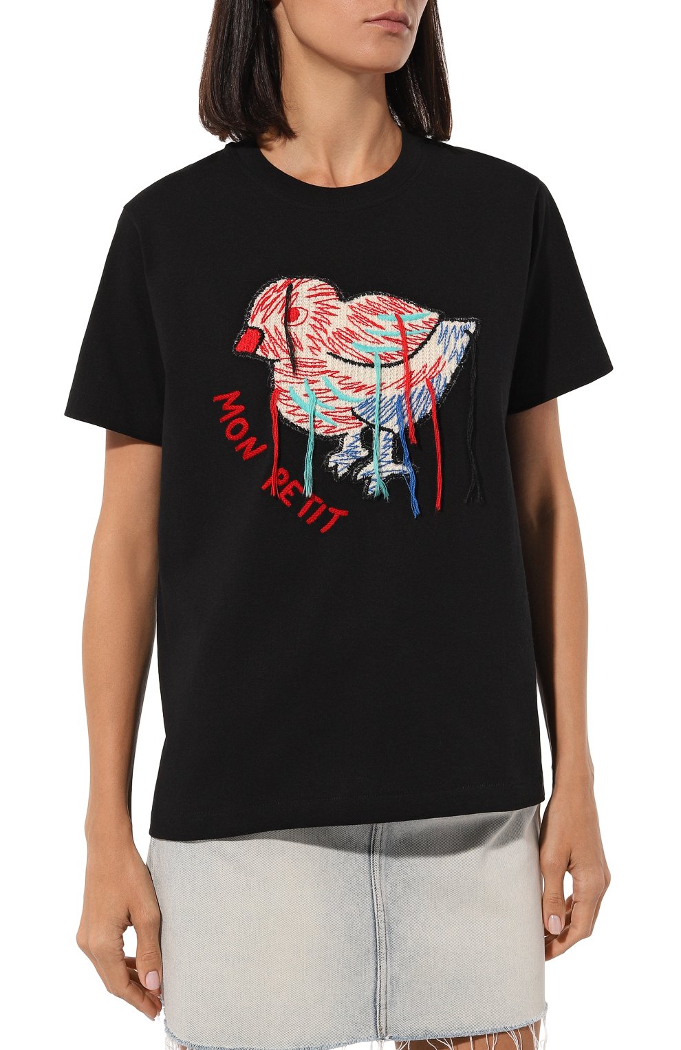 Хлопковая футболка GUCCI, арт. 580762 XJC0H, фото 3