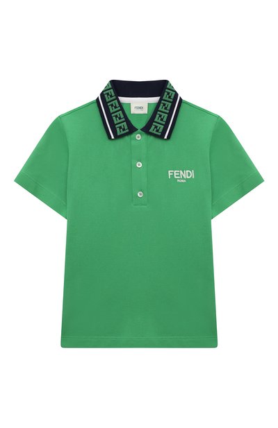 Хлопковое поло FENDI, арт. JMI432/AVP/4-6