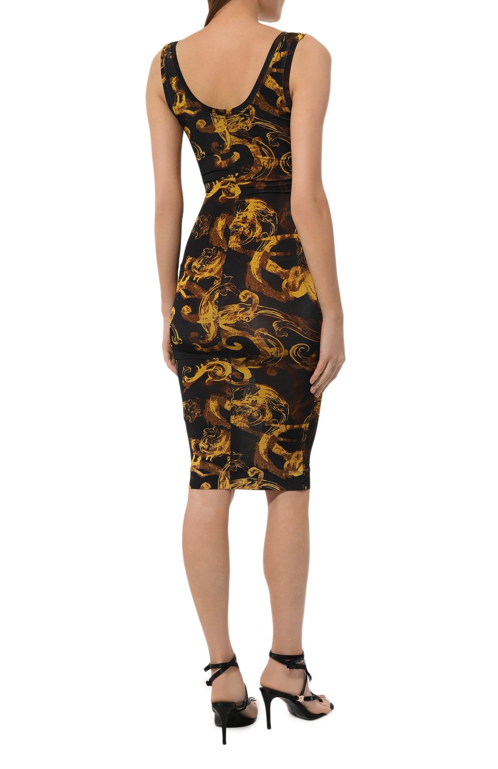 Платье из вискозы VERSACE JEANS COUTURE, арт. 76HA09B6/JS291, фото 4