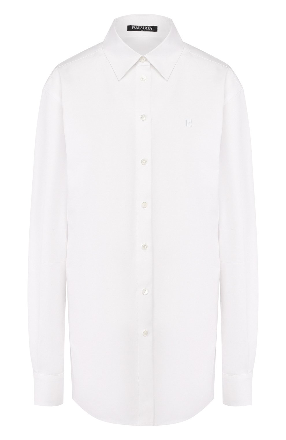 Хлопковая рубашка BALMAIN, арт. SF02003/T006, фото 1