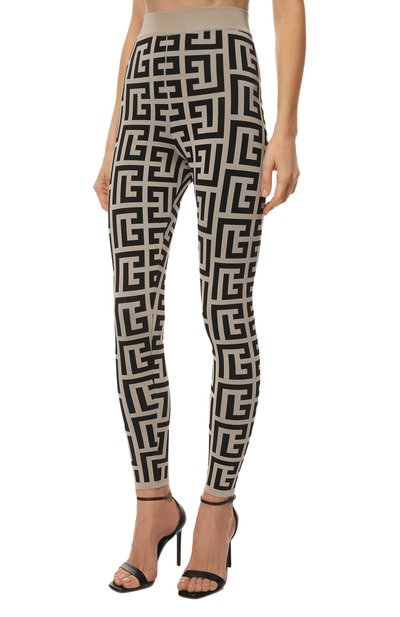 Легинсы из вискозы balmain x rossignol BALMAIN, арт. WF2PD005/K338, фото 3