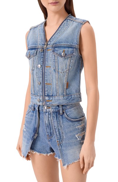 Джинсовый жилет ALEXANDER WANG, арт. 4DC2261990, фото 3