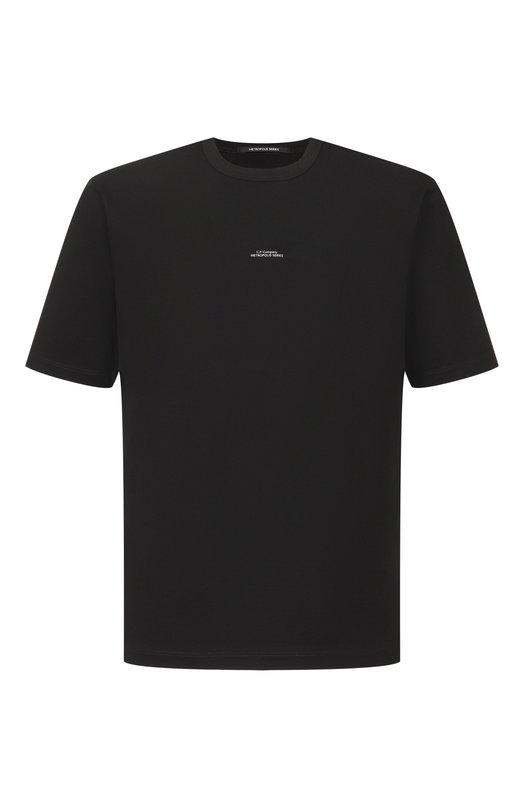 Хлопковая футболка C.P. Company 20CLTS018A/006370W Чёрный 20CLTS018A/006370W