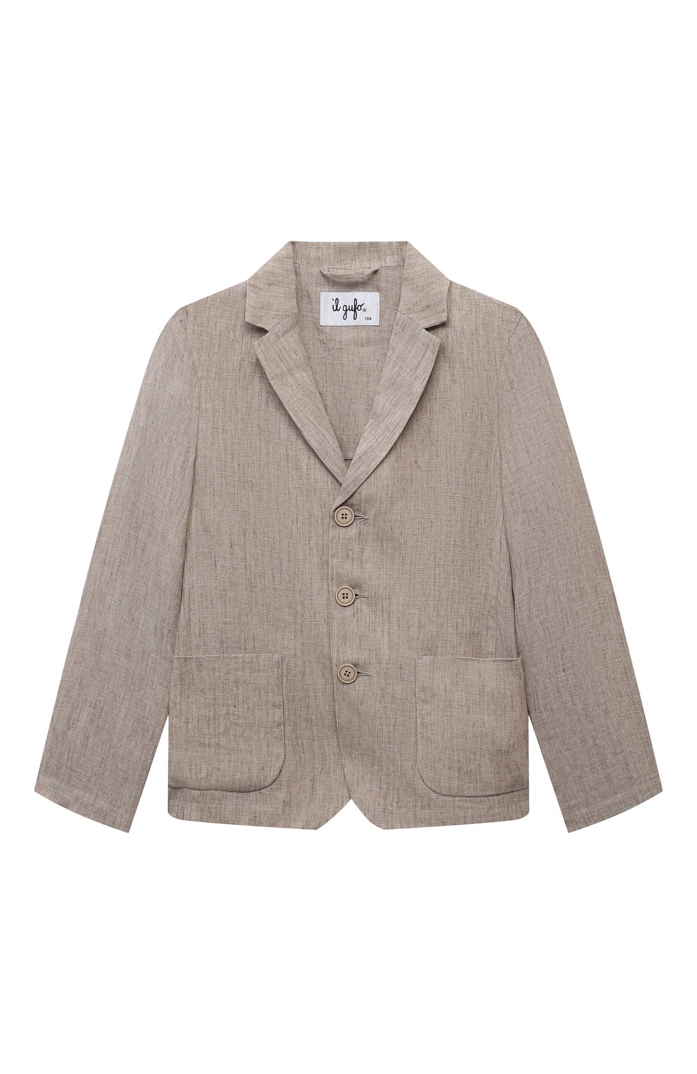 Льняной пиджак IL GUFO, арт. P24GB039L0015/10A-14A, фото 1