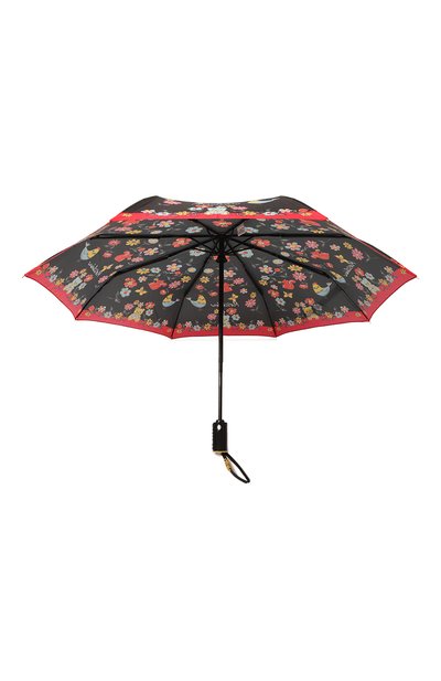 Складной зонт MOSCHINO черного цвета по цене 10500 руб., арт. 8933-0PENCL0SEA, фото 3 Складной зонт MOSCHINO, арт. 8933-0PENCL0SEA, фото 3