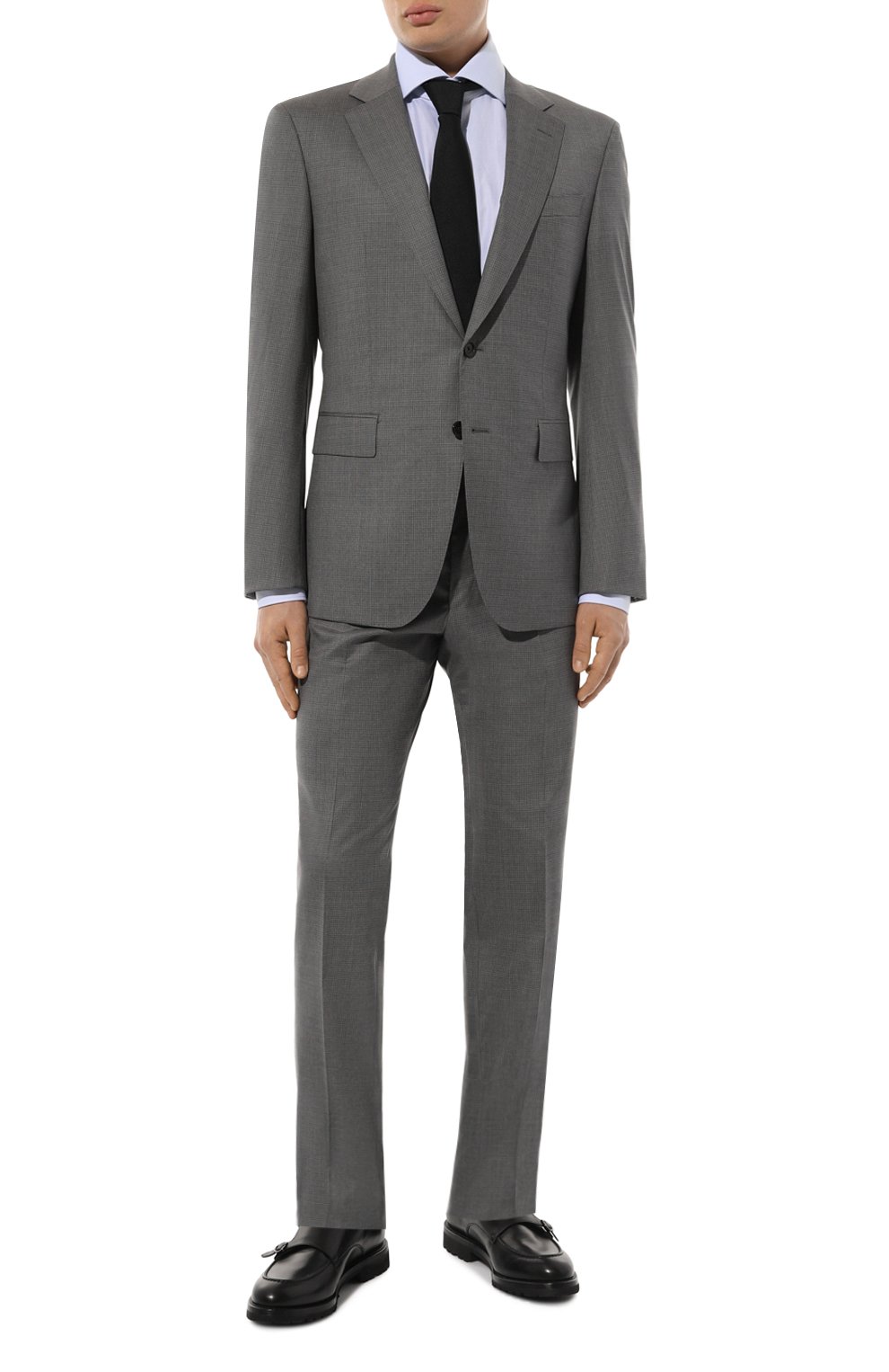 Хлопковая сорочка ZEGNA, арт. 601037A6/9MS0BA, фото 2