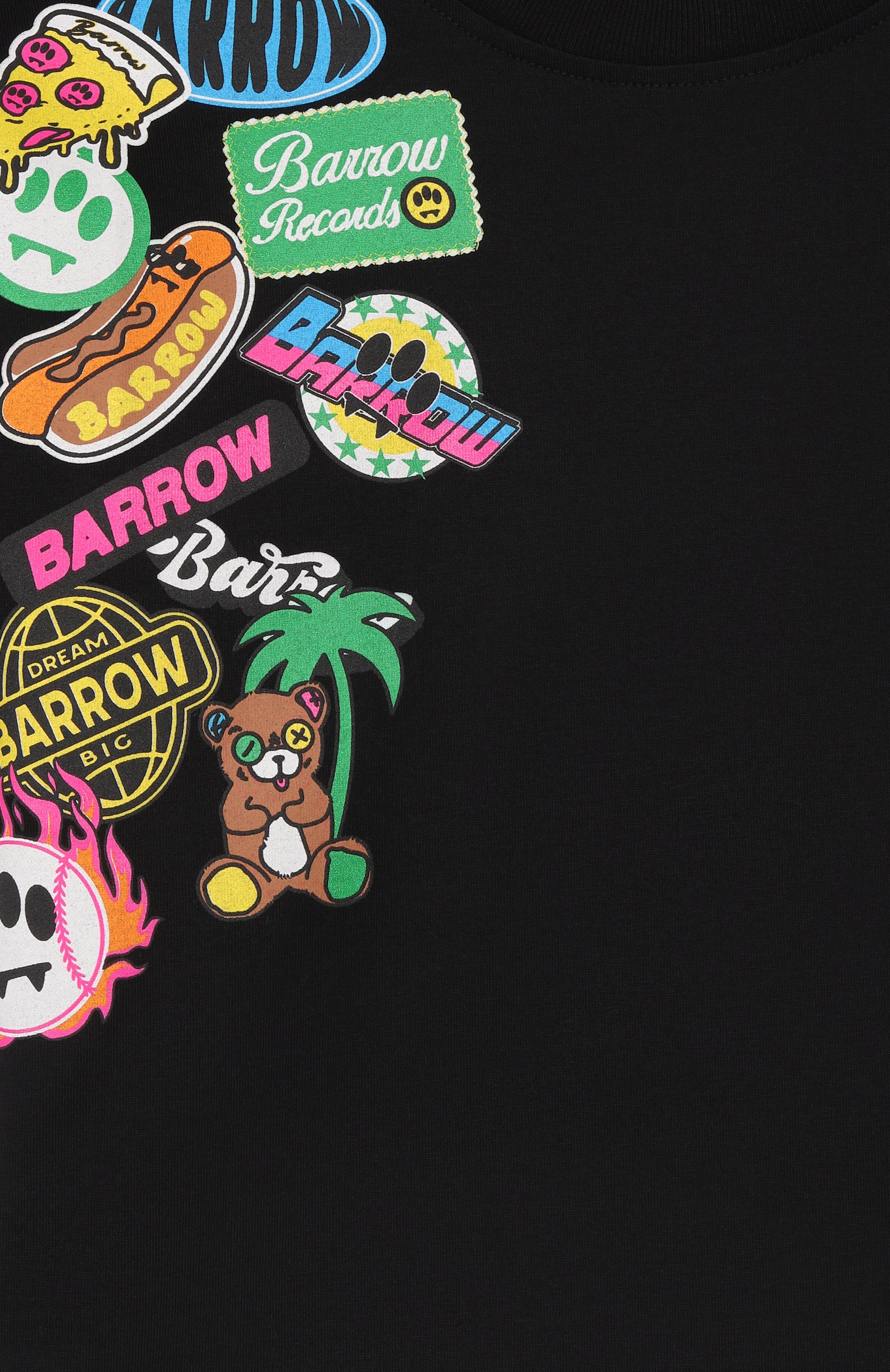 Хлопковая футболка BARROW, арт. S6BKJUTH073, фото 3