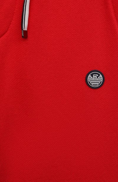 Джоггеры EMPORIO ARMANI красного цвета по цене 14050 руб., арт. 3K4PJ6/4J4IZ, фото 3 Джоггеры EMPORIO ARMANI, арт. 3K4PJ6/4J4IZ, фото 3