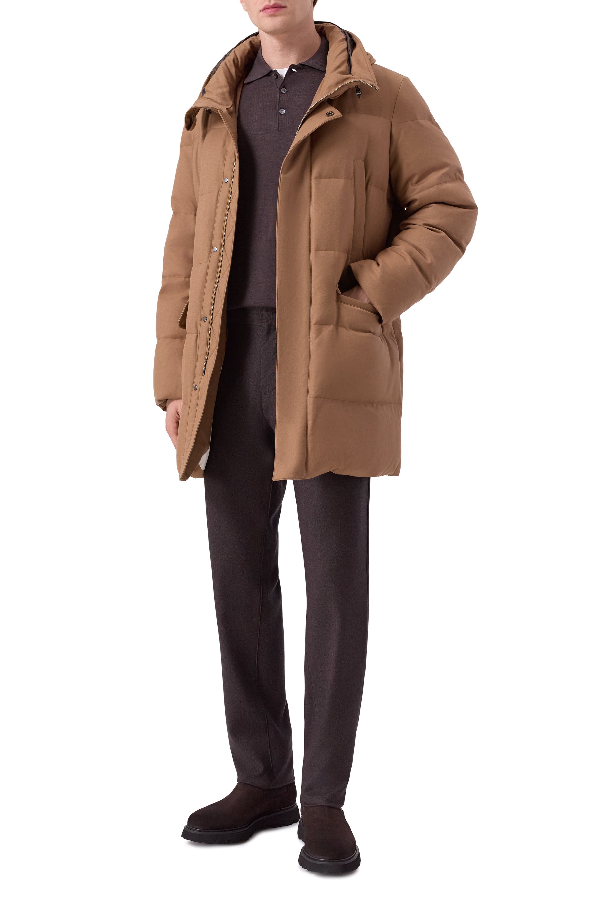 Шерстяной пуховик MONTECORE, арт. F09MUCX501/277, фото 2