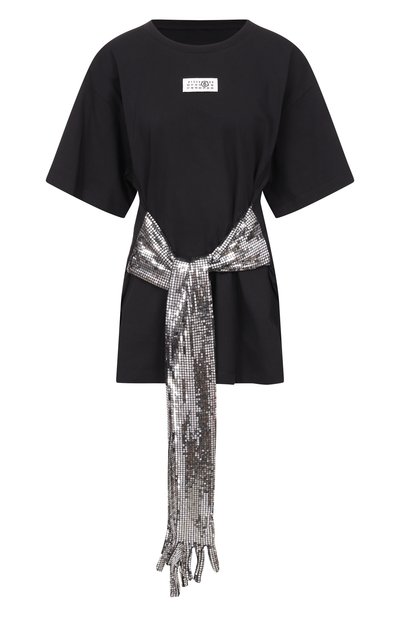 Женская хлопковая футболка MM6, арт. S52GC0358/M20170