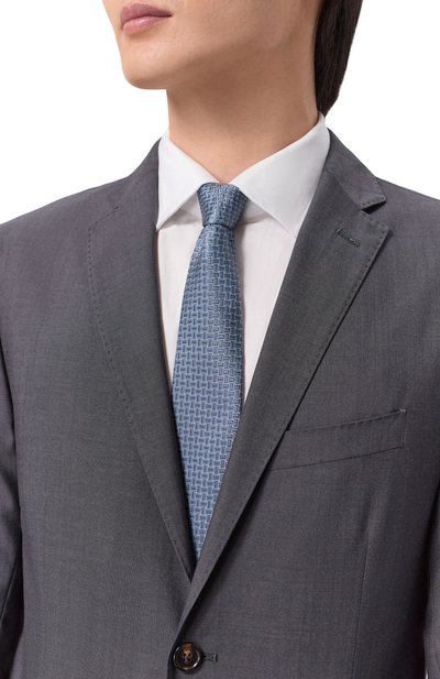 Шелковый галстук CANALI, арт. 18/HJ04541, фото 2